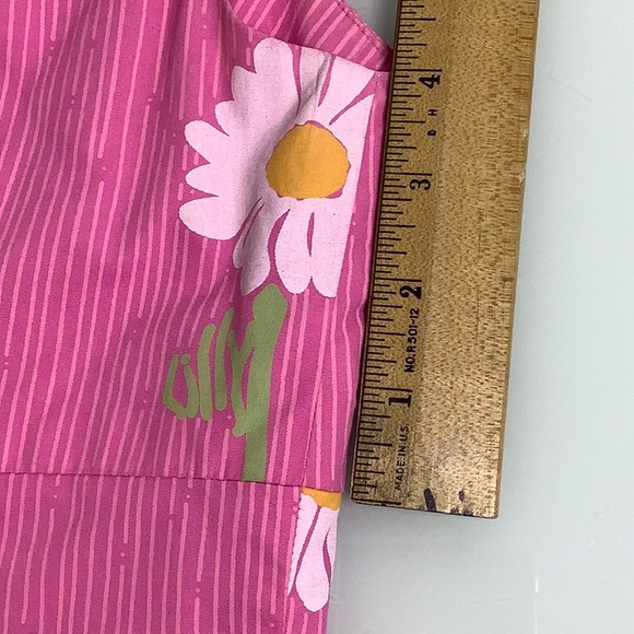 Vintage Lilly Pulitzer Anna Stemware Daisy V-neck sleeveless dress size 6 EUC - Picture 10 of 14